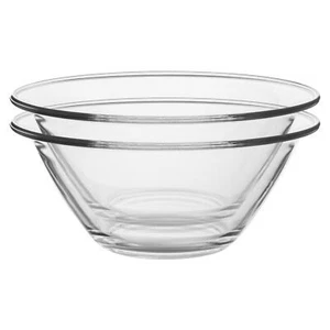 Bormioli Rocco 6x Mr Chef Glas Nesting Mischschalen Backen Kochen 4L klar - Bild 1 von 5
