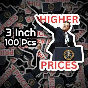 100 pc Anti Elon Musk sticker pack, Elon sticker, pack Anti Trump Stickers - Picture 1 of 1