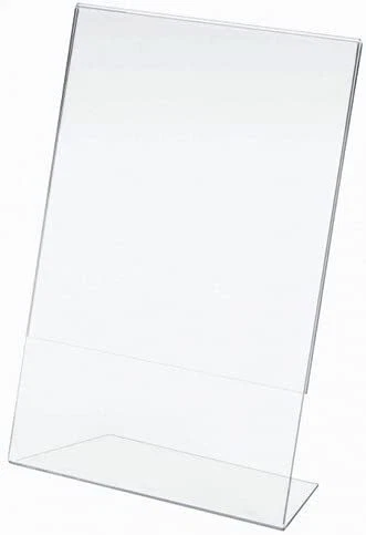 lebez Cornice Portafoto Porta Prezzi Verticale Plexi  Trasparente18X20 - Immagine 1 di 1