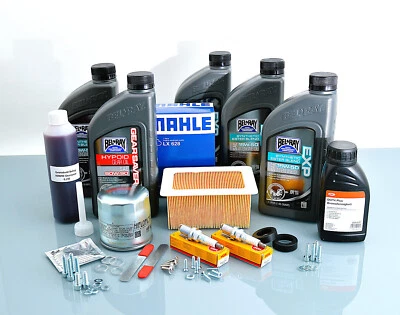 BMW R1100S Engine Oil Transmission Oil Spark Plugs Single Ignition Large Inspection Maintenance - Image 1 of 4