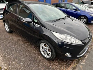 2012 Ford Fiesta 1.4 Zetec Black 73k miles FSH Alloys Air Con CD 2keys HPi Clear - Picture 1 of 22