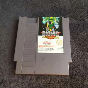 Nintendo Nes Bionic Commando Fah Spring Song Great Condition - Picture 1 of 6