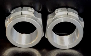 SUZUKI LT500R QUADRACER 500 QUADZILLA ALUMINUM LOCKING AXLE NUTS 64870-43B00 - Picture 1 of 10