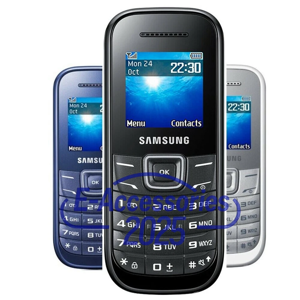 Brand  Basic 2G Samsung GT-E1200 Mobile Phone Single Sim Unlocked - Bild 1 von 1
