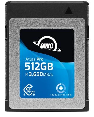 OWC 512GB Atlas Pro High-Performance CFexpress 4.0 Type B Speicherkarte - Bild 1 von 4