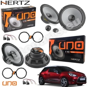 Kit 6 Casse Altoparlanti Hertz K165 X165 Ant+Post per Citroen DS3 dal 2009 - Foto 1 di 11