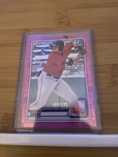 2020 Bowman Chrome TRISTON CASAS 134/199 PINK MOJO -Boston Red Sox-BCP-208