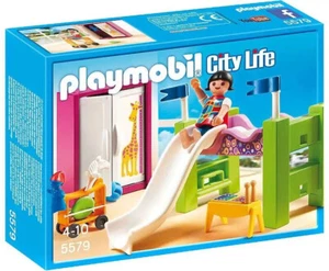 Playmobil 5579 Childrens Bed Room with Loft Bed and Slide Toy Figure NEW SEALED - Picture 1 of 1