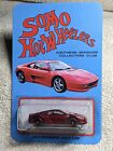 SOMO HOTWHEELERS CLUB RED 2024 MEMBERS ONLY CAR FERRARI 355 WITH REAL RIDERS