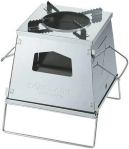 Uniflame Natur Kocher groß faltbar 682982 Camping Survival Kochen Feuer Japan - Bild 1 von 9