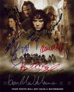 El Señor de los Anillos Cast Orlando Bloom, Liv Tyler 8X10 Autógrafo Firmado RP Reimpresión - Imagen 1 de 7