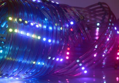 5V 50pcs Pre-soldered WS2812B Pixels 5050 RGB LED Module String WS2812 Heatsink  - Image 1 of 4