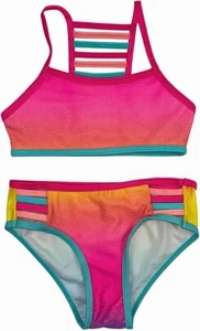 Traje de baño GO COCO de 2 piezas para niñas talla, 4, 5-6, 6X, 7, 8-10, 12-14, 16 - Imagen 1 de 1
