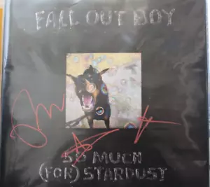 FALL OUT BOY SIGNED SO MUCH VINYL X3 - Picture 1 of 3