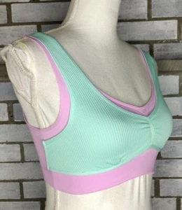 No Boundaries Junior's Seamless Double Layered Bralette Size Small Multicolor - Picture 1 of 9