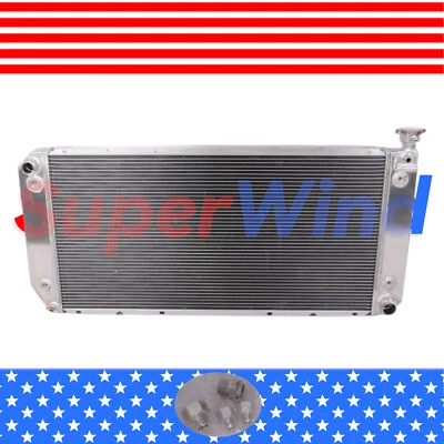 SuperWind for Chevrolet Tahoe 5.7L 3Rows Aluminum AT/MT Radiator 1995-2000 1999 - Image 1 of 4