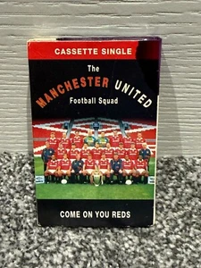 Manchester United Football - Come On You Reds - Tape Cassette Single - Picture 1 of 2