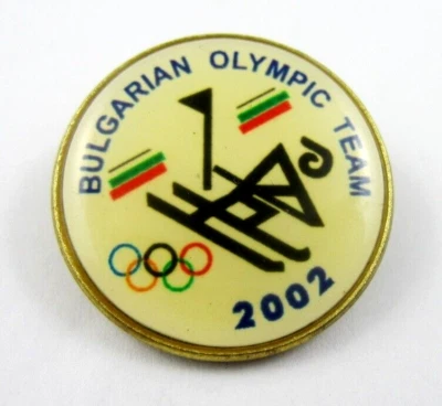 Rare Bulgaria (NOC) Salt Lake 2002 Winter Olympic Games Pin - Image 1 of 4