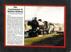 A9766 Australia V Castlemaine Maldon Railway Steam Locomotive postcard