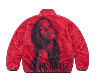 Chaqueta polar Supreme Kate Moss talla XL roja FW24 Supreme New York 2024 totalmente nueva Foto 1 de 4