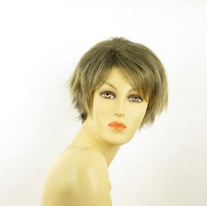 short wig for women smooth golden brown wick ref ROMANE 1bt24b PERUK - Picture 1 of 8