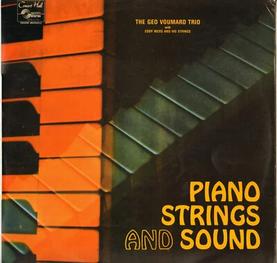 GEO VOUMARD TRIO "PIANO STRINGS AND SOUND" POP JAZZ LP 1967 CONCERT HALL 1279 - Photo 1/3