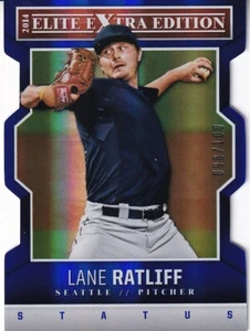 PANINI 2014 ELITE EXTRA EDITION LANE RATLIFF #36 98/100 STATUS BLUE DIE-CUTS - Bild 1 von 2