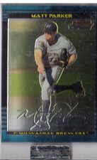 2002 Bowman Chrome Uncirculated #320 Matt Parker /350