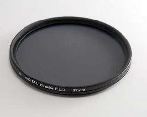 QUANTARAY DIGITAL Circular P.L.D.  67mm Lens Filter JAPAN Used - Picture 1 of 5