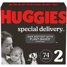 Huggies Special Delivery Hypoallergenic Baby Disposable Diapers Super Pack -