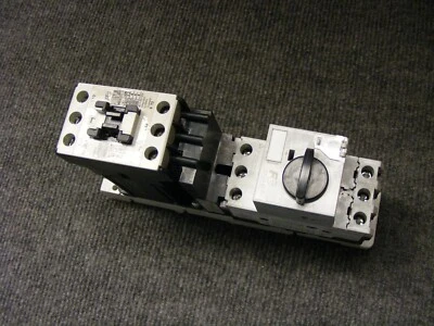 Arranque y contactor de motor Fuji Electric Duo Series Cat BM3RHB-004 y SC-E02/G 24VDC Foto 1 de 4