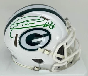 Packers DONALD DRIVER Signed Riddell ALTERNATE WHITE Speed Mini Helmet AUTO JSA - Picture 1 of 1
