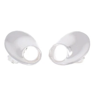 Georg Jensen Earrings #142 Mobius Vivianna Torun Duty Free Beautiful - Picture 1 of 4