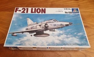 F-21 LION ITALERI 1/72 No. 158 Model Kit SEALED NEW - Picture 1 of 6