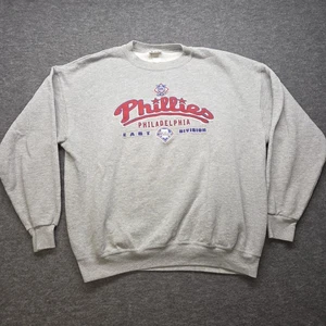 Philadelphia Phillies Lee Sport Sweatshirt Crewneck 90s Y2K Vintage XL READ - Picture 1 of 6