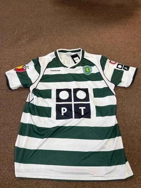 Camiseta deportiva Cristiano Ronaldo Sporting CP 2002/03 Foto 1 de 4