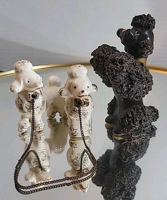 Lote raro vintage de caniche coleccionable Foto 1 de 4