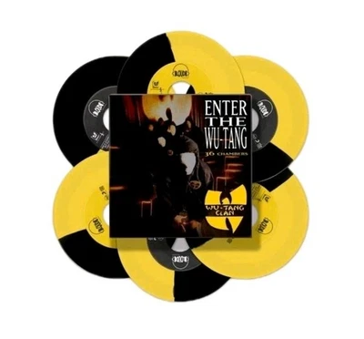 Wu-Tang Enter the 36 Chambers NEW 30th 6x7" Colored Vinyl 45 Single Box Set RARE - Image 1 of 3
