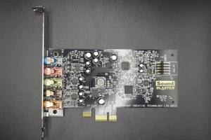 Creative Labs Sound Blaster Audigy Fx 5.1 PCIe-x1 Sound Card SB1570 High Bracket - Picture 1 of 8