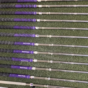 12x Nippon NS Pro 1050GH X Flex Eisen Schäfte Golf Pride Griffe 34-38" Pulls - Bild 1 von 15