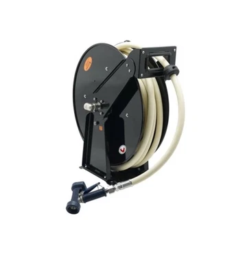 Sistema de carrete de manguera para lavadora a presión T&S 50’ acero recubierto de epoxi B-7245-03 Foto 1 de 4