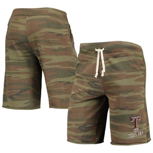 Men's Camo Alternative Apparel Texas A&M Aggies Victory Lounge Shorts - Picture 1 of 3