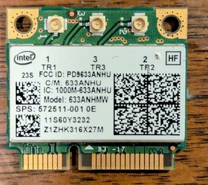 633an.hmwwb Intel Centrino Ultimate-n 6300 450Mbps 2.4GHz / 5GHz IEEE 802.11a/b/ - Picture 1 of 1