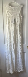 LA BOTTEGA DI BRUNELLA Italian Linen Dress Size M - Picture 1 of 10