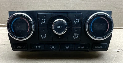2007-2012 Nissan Altima Temperature Control Dual Climate Digital 27500 JA01A - Image 1 of 4