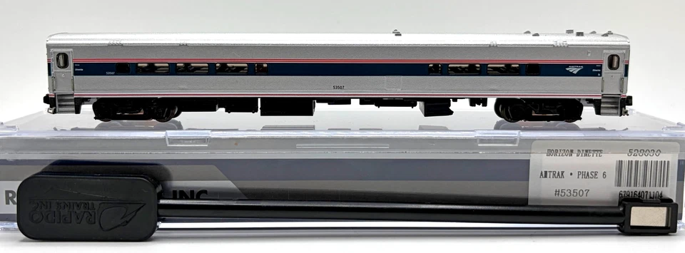 N RAPIDO 528030 HORIZON DINETTE AMTRAK PHASE 6 # 53507 - Image 1 of 1