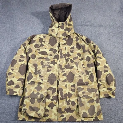 LL Bean Maine Guide 3 合 1 Parka 男式 XXL 迷彩 GORE-TEX Thinsulate 狩猎夹克 — 第 1/4 张图片