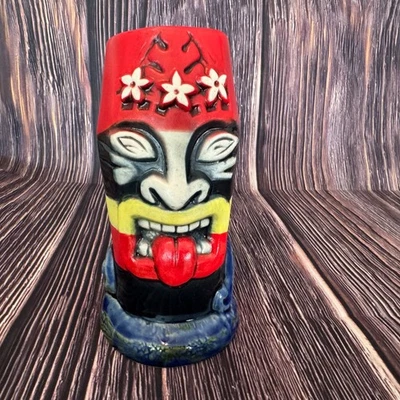 Key West Tiki House Eekum Bookum 限量版最南端 Bouy Tiki 马克杯 — 第 1/4 张图片