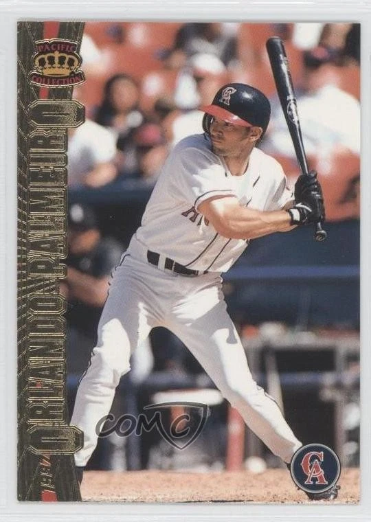1997 Pacific Crown Collection Orlando Palmeiro #11 - Image 1 of 2