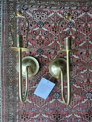 Rejuvenation Crissey Wall sconce Set of 2, Aged Brass - Image 1 of 3